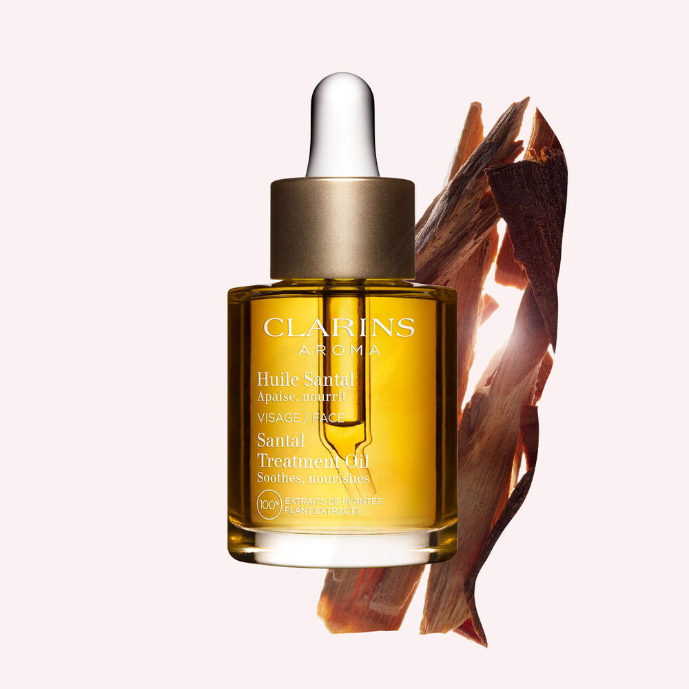 Upokojuj&uacute;ci olej pre such&uacute; pleť Santal Treatment Face Oil