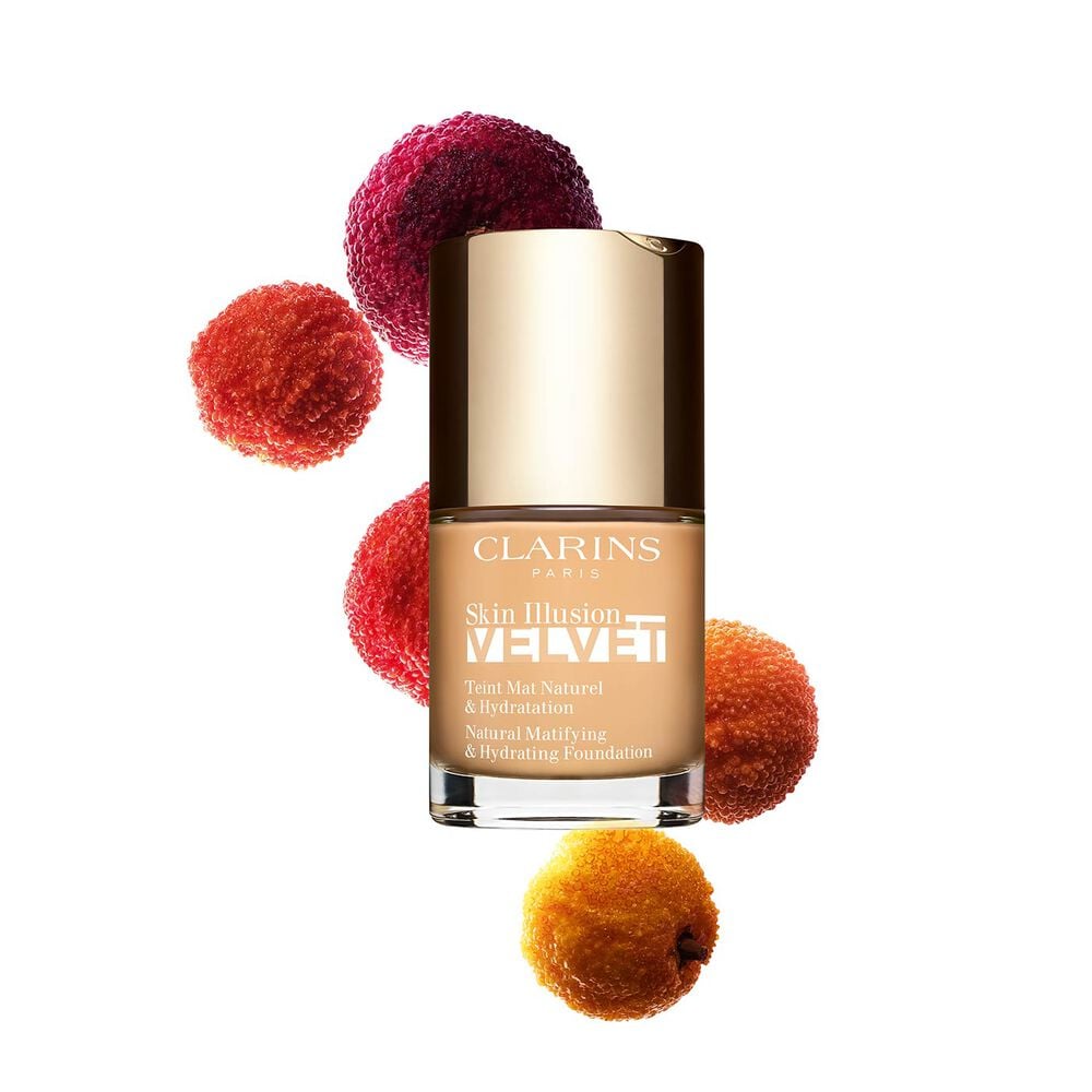 Make-up s matn&yacute;m fini&scaron;om s vyživuj&uacute;cim &uacute;činkom Skin Illusion Velvet 105N