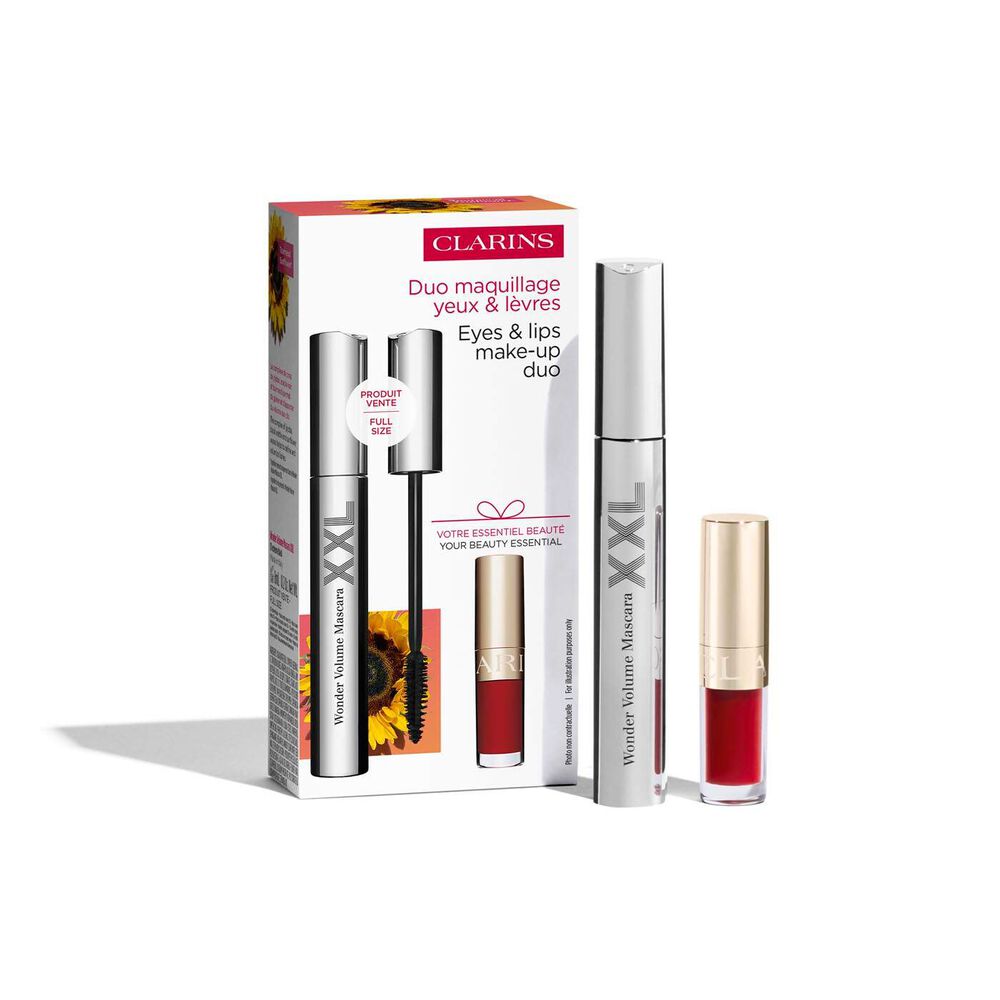 Sada s riasenkou Wonder Volume XXL a olejom na pery Lip Comfort