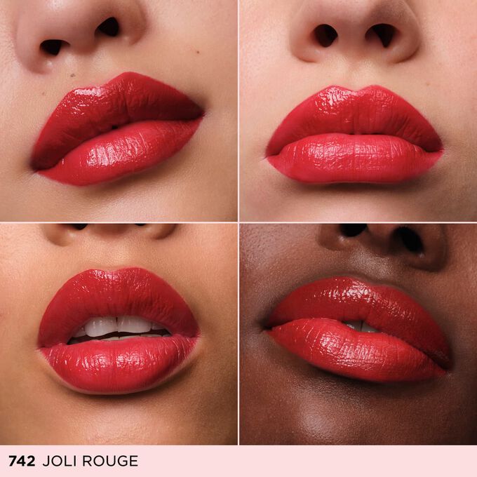 Kr&eacute;mov&yacute; r&uacute;ž s trblietav&yacute;m efektom Joli Rouge 742S