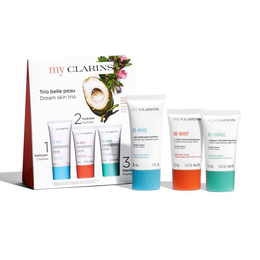 Sada clarins beautiful skin trio
