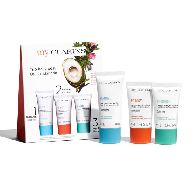 Sada clarins beautiful skin trio