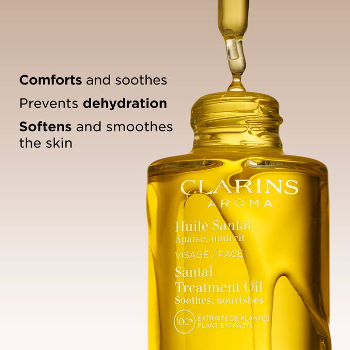 Upokojuj&uacute;ci olej pre such&uacute; pleť Santal Treatment Face Oil