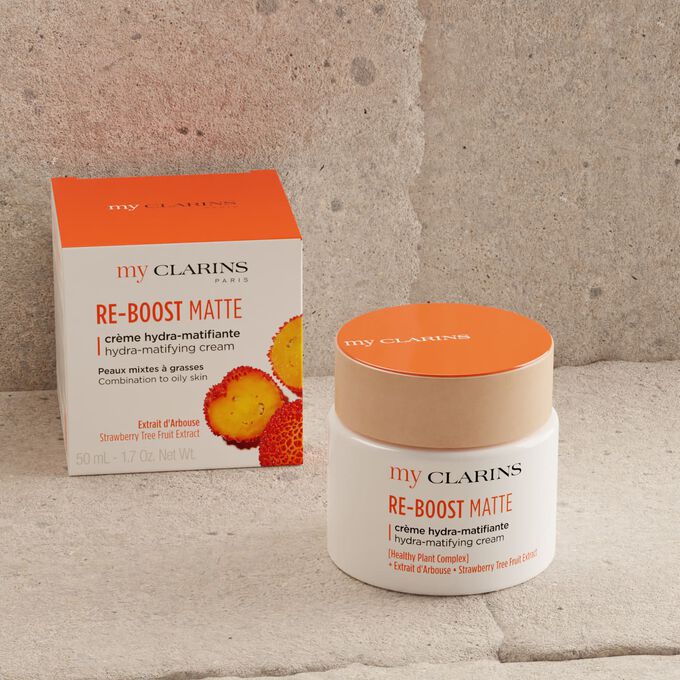 My Clarins RE-BOOST matifying hydrating cream