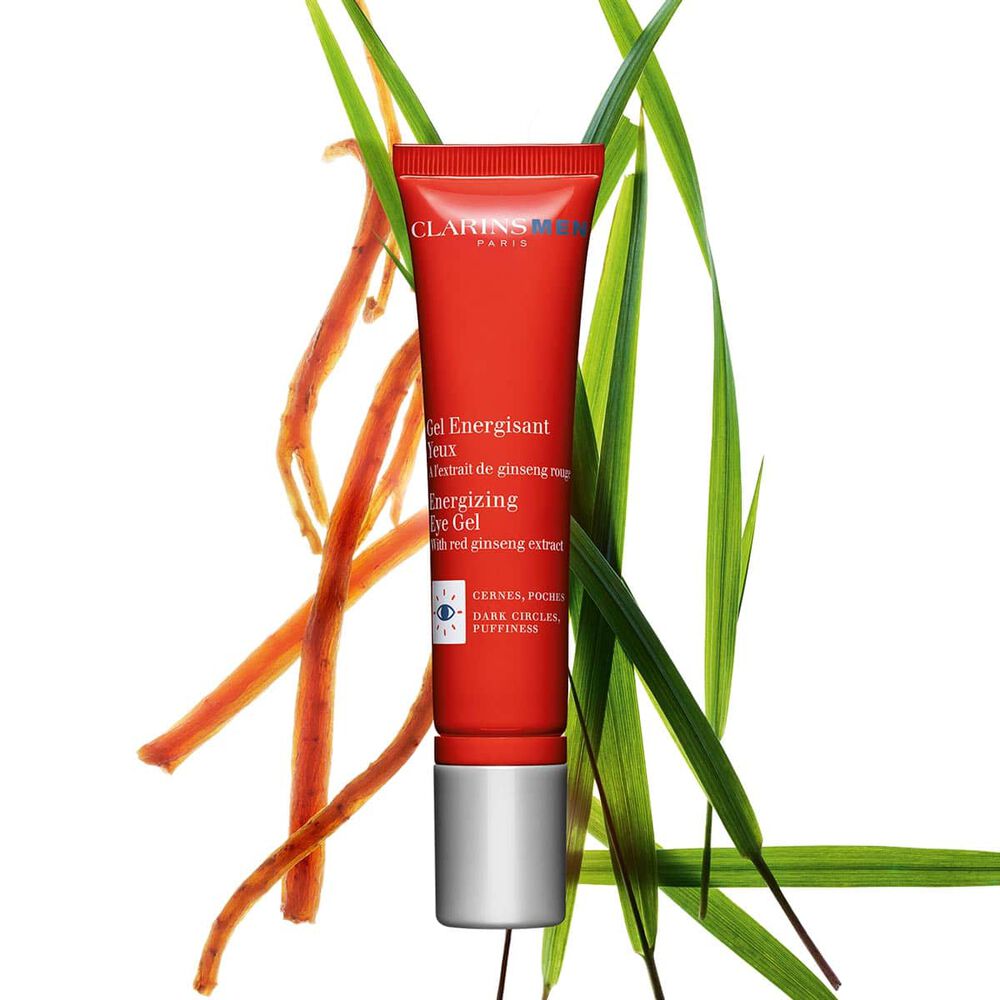 Enegizuj&uacute;ci očn&yacute; g&eacute;l proti zn&aacute;mkam &uacute;navy pre mužov Clarins Men Energizing Eye Gel