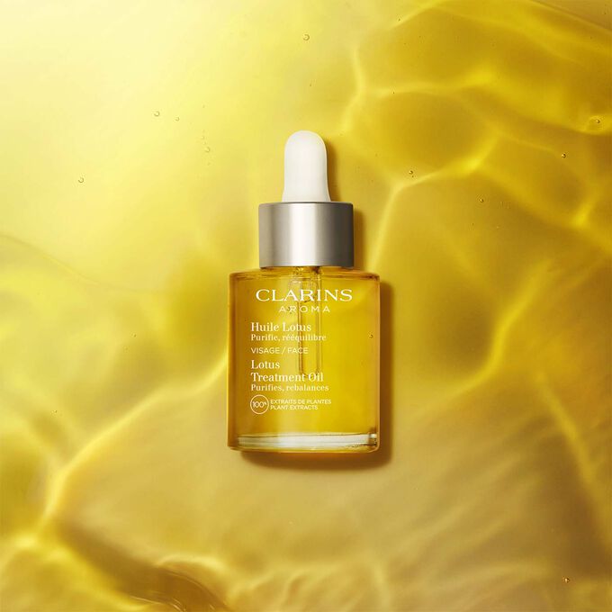 Lotus Purifying Face Treatment Oil for Oily Skin