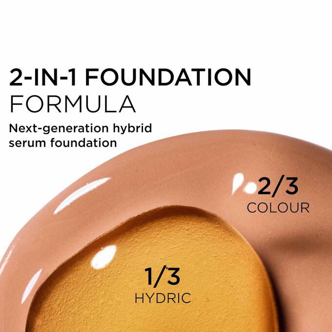 DOUBLE SERUM FOUNDATION &ndash; Hybridn&yacute; a rozjasňuj&uacute;ci makeup na b&aacute;ze s&eacute;ra