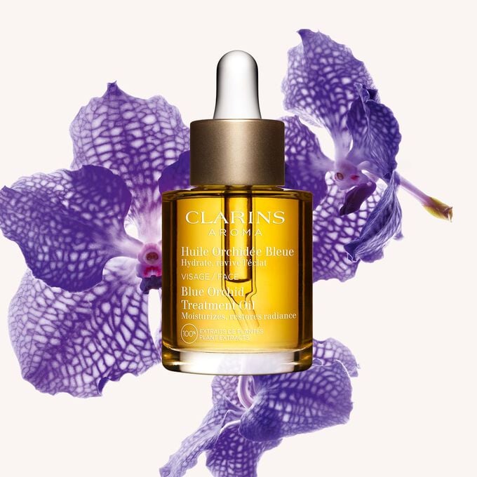 Antioxidačn&yacute; pleťov&yacute; olej na deň a noc s hydratačn&yacute;m &uacute;činkom Blue Orchid Treatment Face Oil