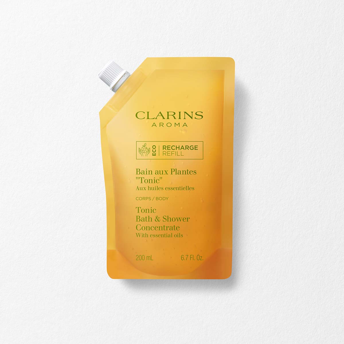 Sprchov&yacute; a k&uacute;peľov&yacute; g&eacute;l s esenci&aacute;lnymi olejmi n&aacute;plň Tonic Bath